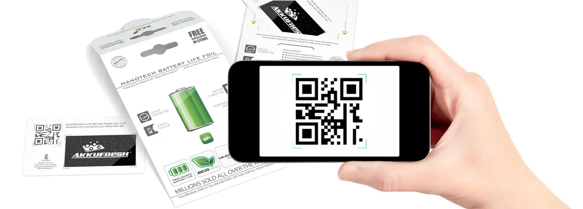 AkkuFresh® single package battery life extender foil