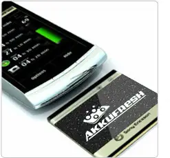 AkkuFresh Next Generation™ laboratory test results for battery life improvement.