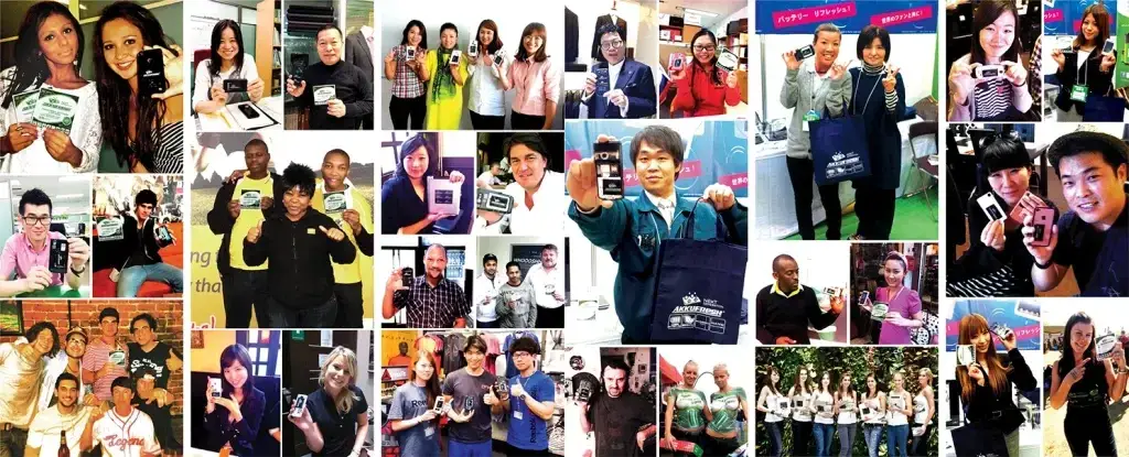 Millions sold globally