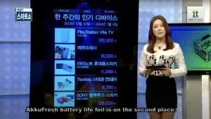 AkkuFresh Next Generation G Market Top 5, South Korea success